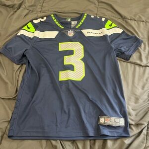 Seattle Seahawks Blue and Green Jersey